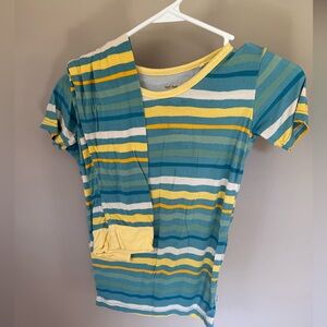 Little Sleepies 9/10 Garden stripes